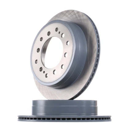 Afbeelding van FEBI BILSTEIN 108393 Remschijf Achteras 312 18 6 139,7 interne ventilatie Gecoat TOYOTA: Land Cruiser Prado 120, 90