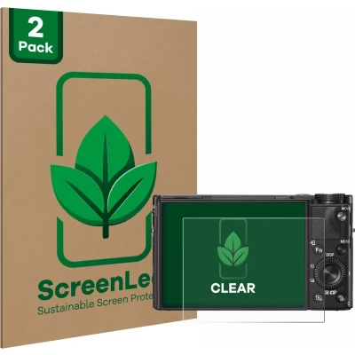 Afbeelding van ScreenLeaf Screenprotector voor Sony Cyber Shot DSC RX100 V Duurzame schermbescherming Folie Beschermfolie transparant (2 Stuks)