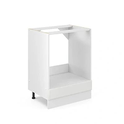 Afbeelding van Vicco Ovenombouwkast R Line, Wit Landhuis/Wit, 60 cm zonder werkblad