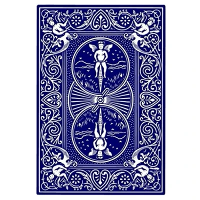 Afbeelding van Het blauwe afgeschuinde spel (Bicycle) Toren van magie