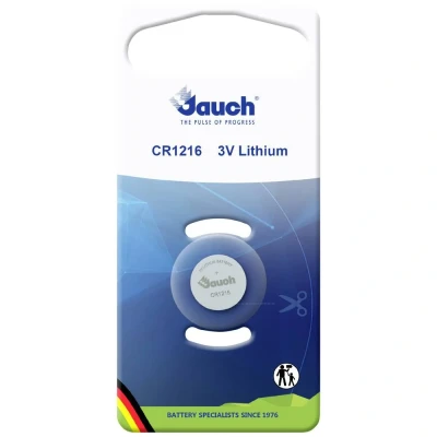 Afbeelding van Jauch Quartz Knoopcel CR1216 3 V 1 stuk(s) 30 mAh Lithium