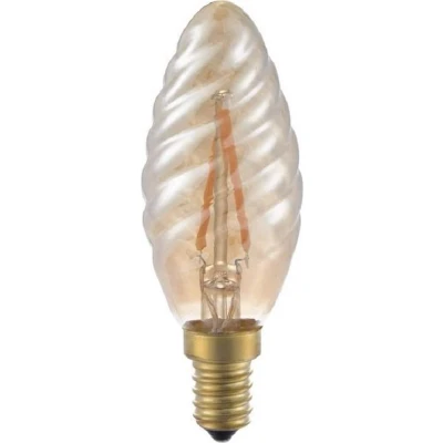 Afbeelding van SPL E14 LED Kaarslamp 2W Goud 2000K 220V/240V 920 360 Dimbaar