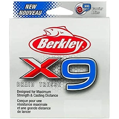 Afbeelding van Berkley x9 Gevlochten lijn Crystal 2000m 0.14mm (14.2kg)