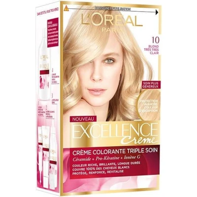 Afbeelding van Permanente Kleur Excellence L&#039;Oreal Expert Professionnel Light blonde