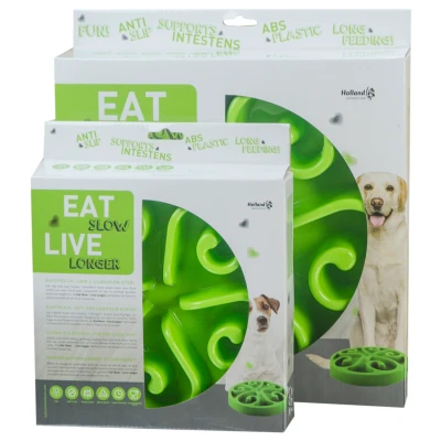 Afbeelding van Eat Slow Live Longer Original Green L