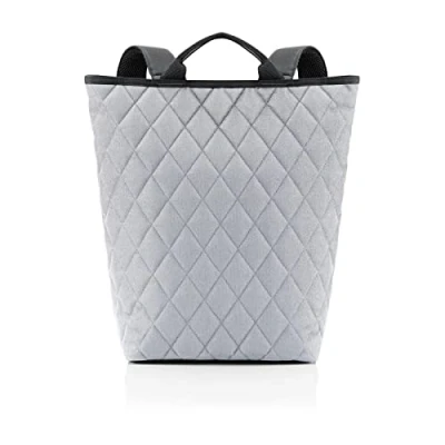 Afbeelding van Reisenthel Shopper Backpack Rugzak/Shopper 16L Rhombus Licht Grijs