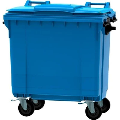 Afbeelding van Kunststof container Blauw Inhoud: 770 liter