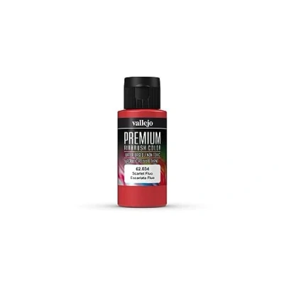 Afbeelding van Vallejo Premium RC acrylverf voor modelbouw/airbrush, 60 ml (62034 Scarlet Fluo)