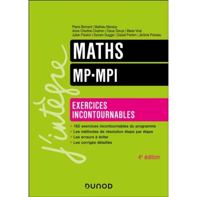 Image de Maths Exercices incontournables MP MPI