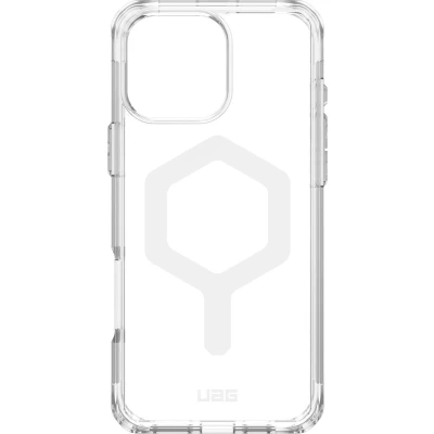 Afbeelding van Urban Armor Gear Plyo Hoesje Geschikt voor Apple iPhone 16 Pro Max Compatibel met MagSafe Back Cover Magneet Militaire Standaard Ice Wit