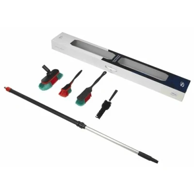 Afbeelding van Vikan 5 delige Autowasborstelset in displaydoos Carwash Borstels