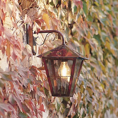 Afbeelding van Konstsmide Fenix Down 432 900 Buitenlamp (wand) Spaarlamp, LED E27 100 W Koper