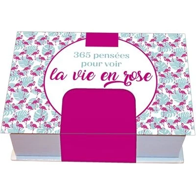 Image de Minimaniak 365 pensées pour voir la vie en rose mini calendrier