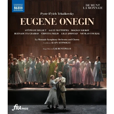 Afbeelding van Alain Altinoglu, Bernadetta Grabias, Bogdan Volkov, Cristina Melis, François Roussillon, La Monnaie Chorus, Symphony Orchestra Eugene Onegin (Blu ray)
