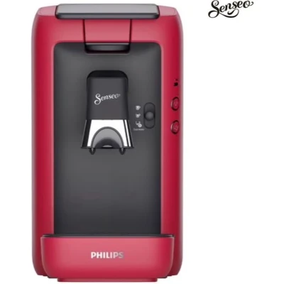 Afbeelding van Philips Senseo CSA260/91, Koffiecupmachine, 1,2 l, Koffiepad, 1450 W, Rood