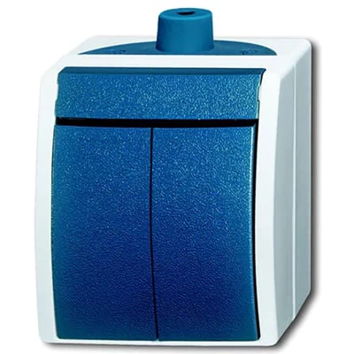 Afbeelding van Busch Jeager serieschakelaar IP44 26015 W 53
