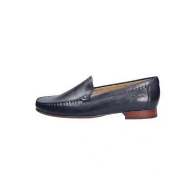 Afbeelding van Sioux Campina Instappers, Dames, Maat: 36.5, Blue Leer