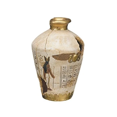Afbeelding van Nobby aqua deco egyptische kruik 12 x 17,5 cm