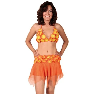 Afbeelding van Folat Tropic Rok &amp; Bikini Oranje/stk WK voetbal 2026 versiering Olympische spelen