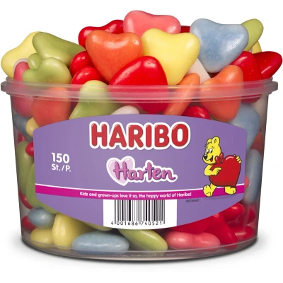 Afbeelding van Haribo Harten 150stuks