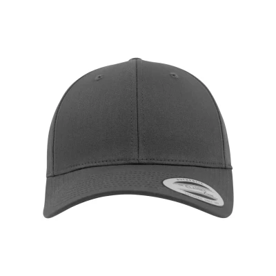 Afbeelding van Flexfit Curved Classic Snapback Pet, Maat: One Size, Charcoal