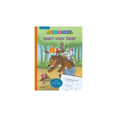 Afbeelding van Ik lees en begrijp taart voor beer