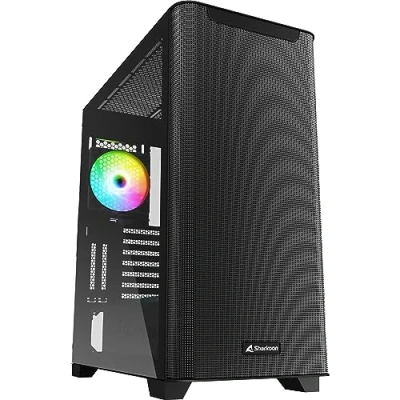 Afbeelding van Sharkoon M30 RGB ATX E Full Tower PC behuizing Zwart