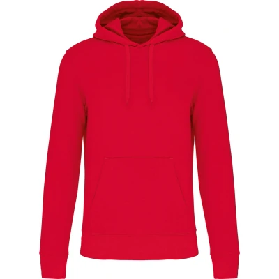 Afbeelding van Kariban Ecologische herensweater met capuchon K4027 Red