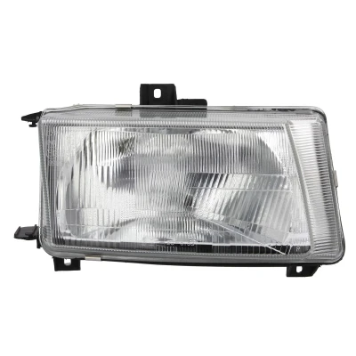 Afbeelding van TYC 20 6153 05 2 Koplampen rechts H4 Hoekig voor rechtsrijdend verkeer Met lamphouder, Zonder elektro motor VOLKSWAGEN: Polo III Classic