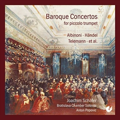 Afbeelding van Joachim Schafer &amp; Bratislava Chamber Soloists Popovi Baroque Concertos For Piccolo Trumpet (CD)