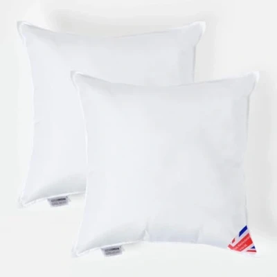 Afbeelding van Homescapes set van 2 vulkussens 50 x cm kussenvulling super microvezel