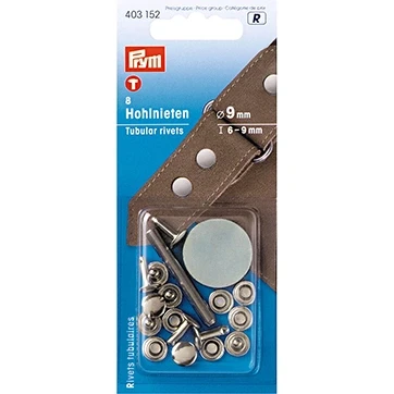 Afbeelding van Zilver Prym Holnieten Voor Dikte 6 9mm