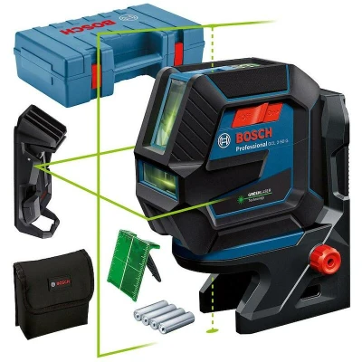 Afbeelding van Bosch Professional GCL 2 50 G Kruis en puntlijnlaser Incl. tas Reikwijdte (max.): 15 mm