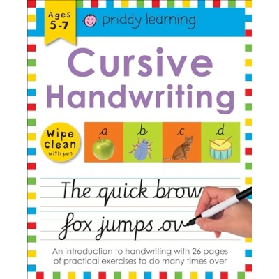 Afbeelding van Wipe Clean Workbook Cursive Writing