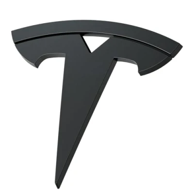 Afbeelding van Spigen Tesla Model 3 Highland 2024, zelfklevend frontembleem, perfecte pasvorm en afdekking, eenvoudige installatie, compatibel met 2024 accessoires, zwart