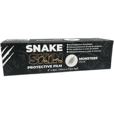 Afbeelding van Monsters Ink Snake Skin Protector, rolfolie, transparant, waterdicht, voor snelle genezing (20 cm x 7,3 m)