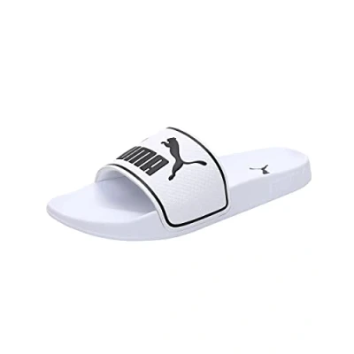 Afbeelding van Leadcat 2.0 sandalen, Zwart/Wit, Maat 46 PUMA