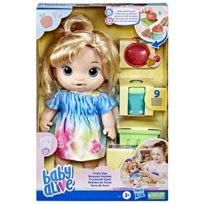 Image de Poupon Baby Alive Boissons fruitées Cheveux blonds