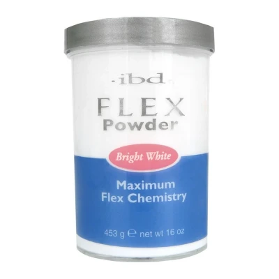 Afbeelding van IBD Flex Poeder Bright White Wit 452 gr