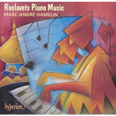 Afbeelding van Roslavets: Piano Music / Marc Andre Hamelin