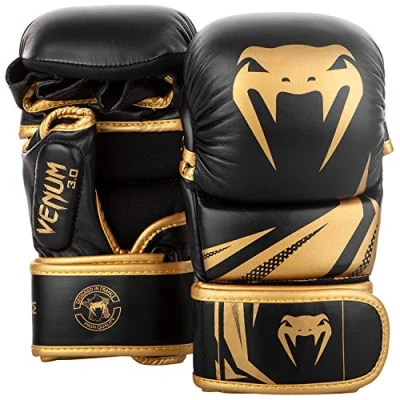 Afbeelding van Venum Challenger 3.0 MMA Sparring Handschoenen Zwart Goud S, M, L, XL