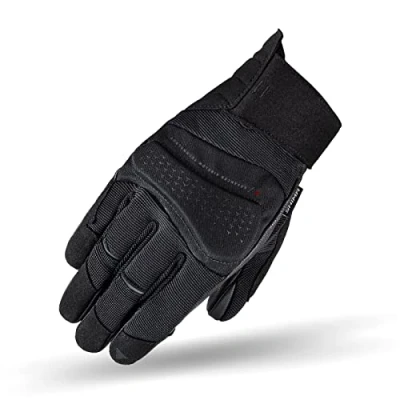 Afbeelding van SHIMA Air 2.0 Motorhandschoenen voor heren, geventileerde handschoenen de zomer, van mesh met bescherming gewrichten en vingers, versterkte handpalm (zwart, XL)