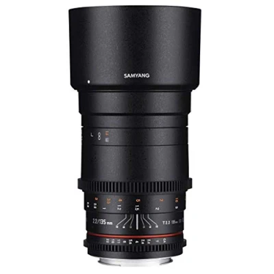 Afbeelding van Samyang 135mm T2.2 VDSLR Sony E Mount (Sony E, Volledig formaat), Objectief, Zwart
