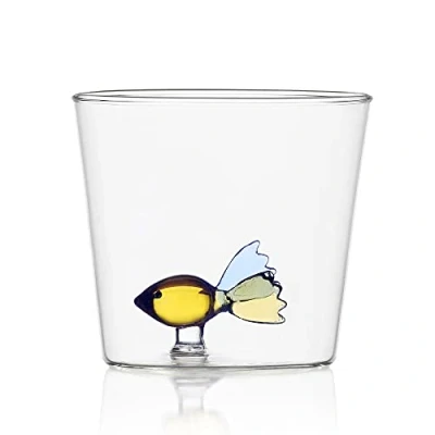 Afbeelding van Ichendorf Milano Tumbler Fish Waterglas 35 Cl Transparant