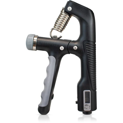 Afbeelding van Verstelbare Handtrainer 10 tot 100 KG Digitale Handknijper Fitness Vingertrainer Grip Trainer Zwart