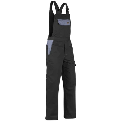 Afbeelding van Blaklader Bretelbroek Industrie 2665 1210 Zwart/Grijs
