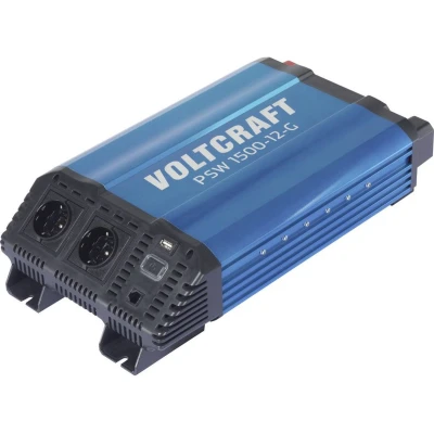Afbeelding van VOLTCRAFT PSW 1500 12 G Omvormer W V/DC 230 V/AC Zuivere sinusvorm