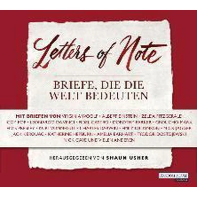 Afbeelding van Letters of Note Briefe, die Welt bedeuten
