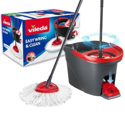 Afbeelding van Vileda 141084 Easy Wring and Clean Mocio Complete bezem + emmer, meerkleurig, 1 stuk