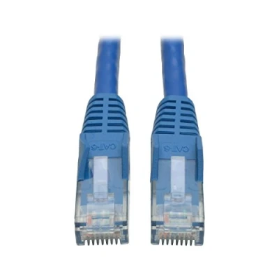 Afbeelding van Eaton Cat6 Gigabit Snagless Molded UTP Ethernet Kabel RJ45 M/M Blauw 4,57m (U/UTP, CAT6, 4.57 m), Netwerkkabel